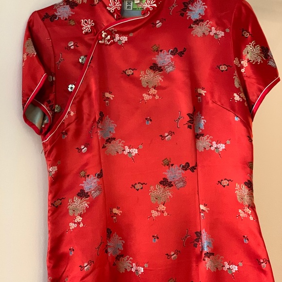 Vintage Dress red Vintage - Picture 3 of 5